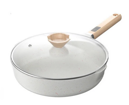 Natural Ceramic or Stone Toxin-Free Fry Pan / Maifan Stone Set