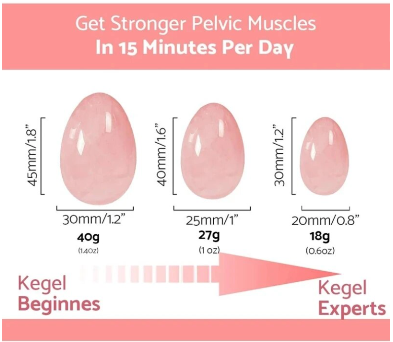 Yoni Eggs, Kegel Exercise Pelvic Health Feminine Health