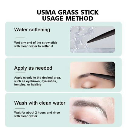 Usma Grass Stick (Natural Hair, Lash, Brow, Beard Growth)