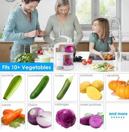 Vegetable Cutter (Vegetable Spiraliser, Automatic Vegetable Grater)