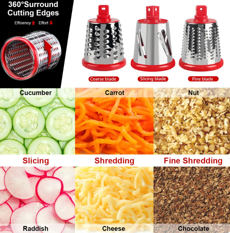 Vegetable Cutter (Vegetable Spiraliser, Automatic Vegetable Grater)