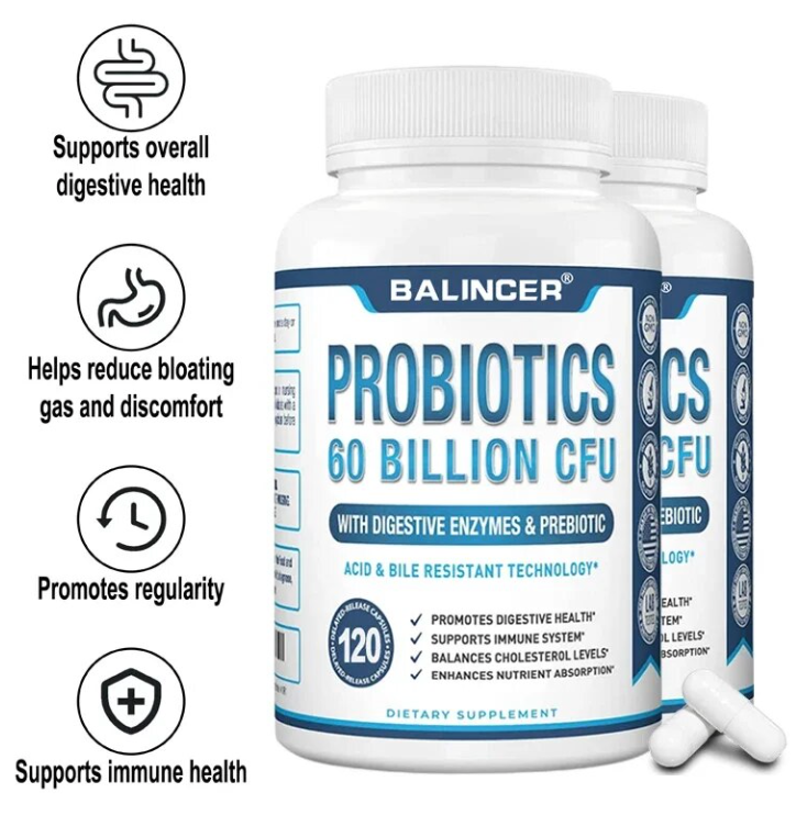 Organic Probiotics Prebiotics Blend