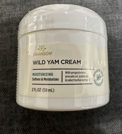 Natural Wild Yam Cream OR powder