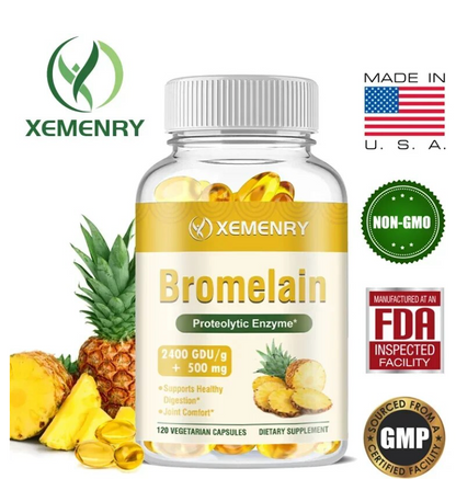 Bromelain (Pineapple Enzyme) Gut health digestion