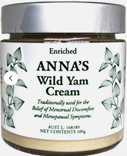 Natural Wild Yam Cream OR powder