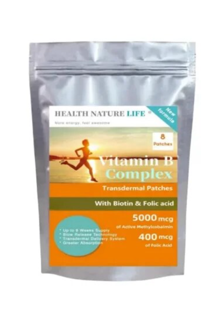 Vitamin B Transdermal Patches