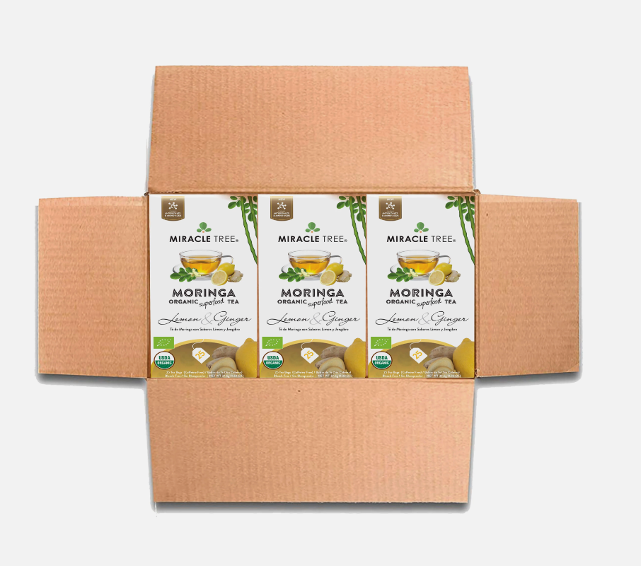 Ginger Moringa Organic Tea