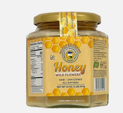 Raw Honey Unfiltered Unheated