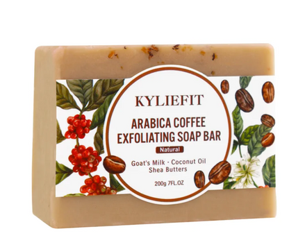 KYLIEFIT Arabica Coffee Exfoliating Soap