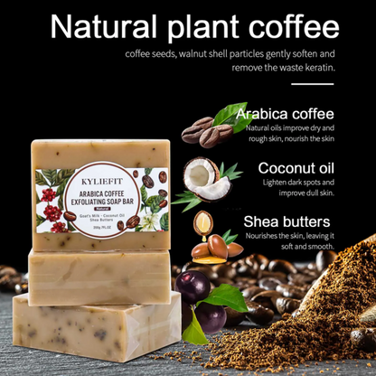 KYLIEFIT Arabica Coffee Exfoliating Soap