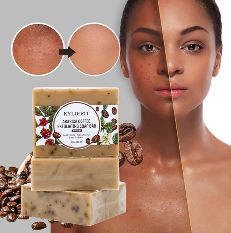 KYLIEFIT Arabica Coffee Exfoliating Soap