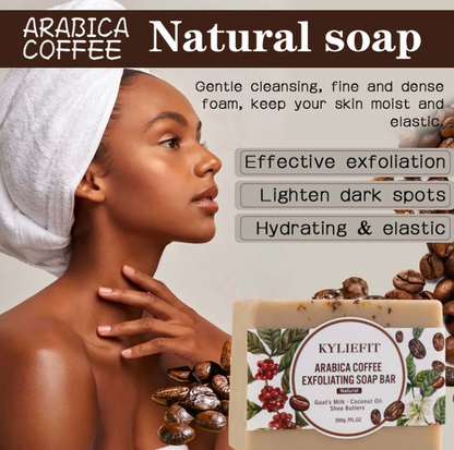 KYLIEFIT Arabica Coffee Exfoliating Soap