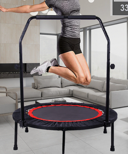 Rebounder (Mini trampoline for adult) Fitness, HITT training 330lbs max weight