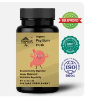 Psyllium Husk Colon Cleanse, Detox Toxins, Energy Boost, Weight Loss