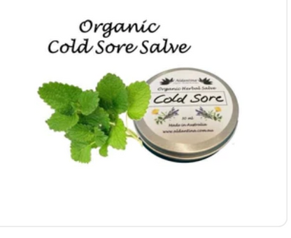 Organic Lemon Balm - Licorice Cold Sore Salve >30Ml<