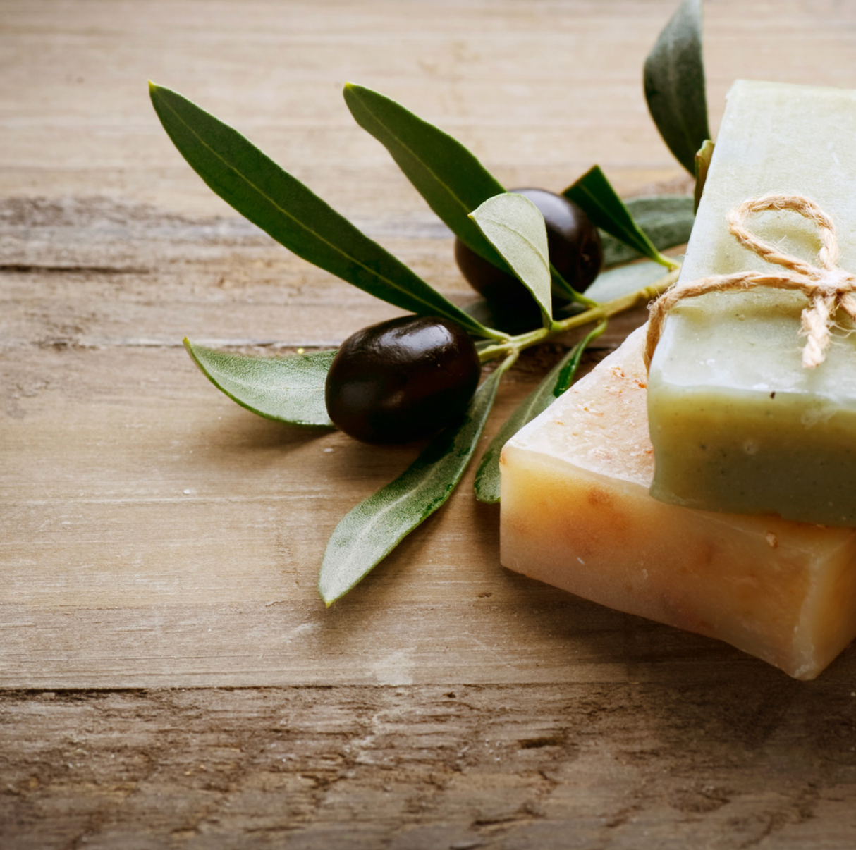 Coconut & Shea Rosemary +Thyme Eucalyptus and Lemon Soap (Handmade all natural)