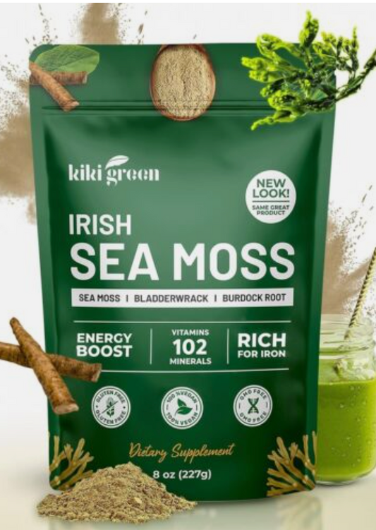 Sea Moss Bladderwrack Burdock Root Powder Seamoss - Dr Sebi - Chondrus Crispus