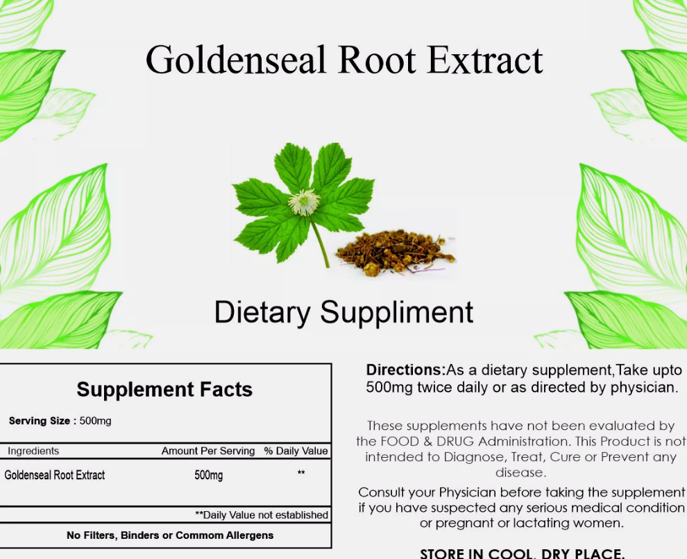 GoldenSeal Root Powder