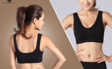 Organic Bamboo Bra Eco Shaper Crop Sports Bra