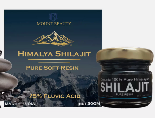 Shilajit, Pure, Himalayan, 100%, Resin, 30 Grams, Lab, Highest, Potency, Natural