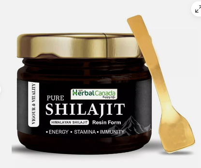 Shilajit Resin Himalayan 100% Pure 20 G Highest Potency Fulvic Acid Lab Tested