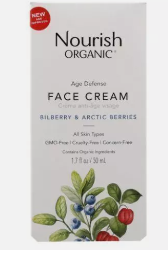 Nourish Organic Hydrating Face Cream 1.7 Oz Cream