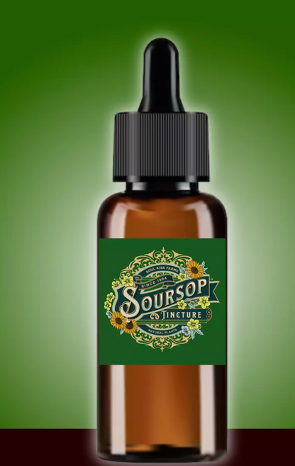 Soursop Herbal Tincture Organic, 2Oz Bottle