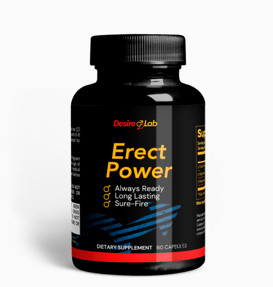 DESIRE LAB Erect Power (Libido Support) 90 Capsules