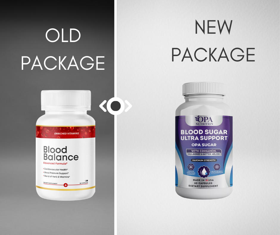 Blood Balance Formula All Natural Cardiovascular Support Blood Sugar Support