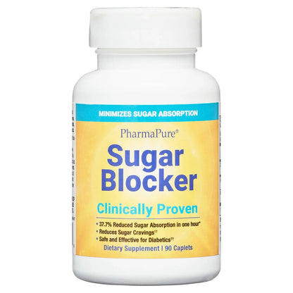 Pharmapure Sugar Blocker Weight Loss Supplement, 90 Capsules Free USA Shipping