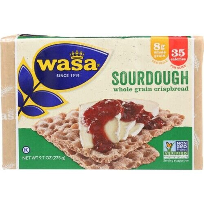 Crispbread Rye Soudough 9.7 Oz by Wasa