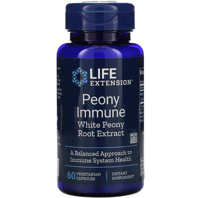 LIFE EXTENSION Peony Immune (Immunity Support) 60 Capsules