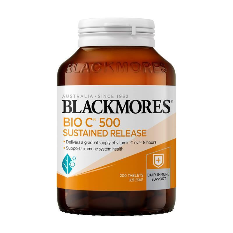 Blackmores Bio C Sustained Release 500Mg 200 Tablets