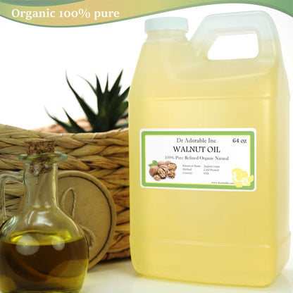 WALNUT OIL PURE OIL COLD PRESSED ORGANIC 