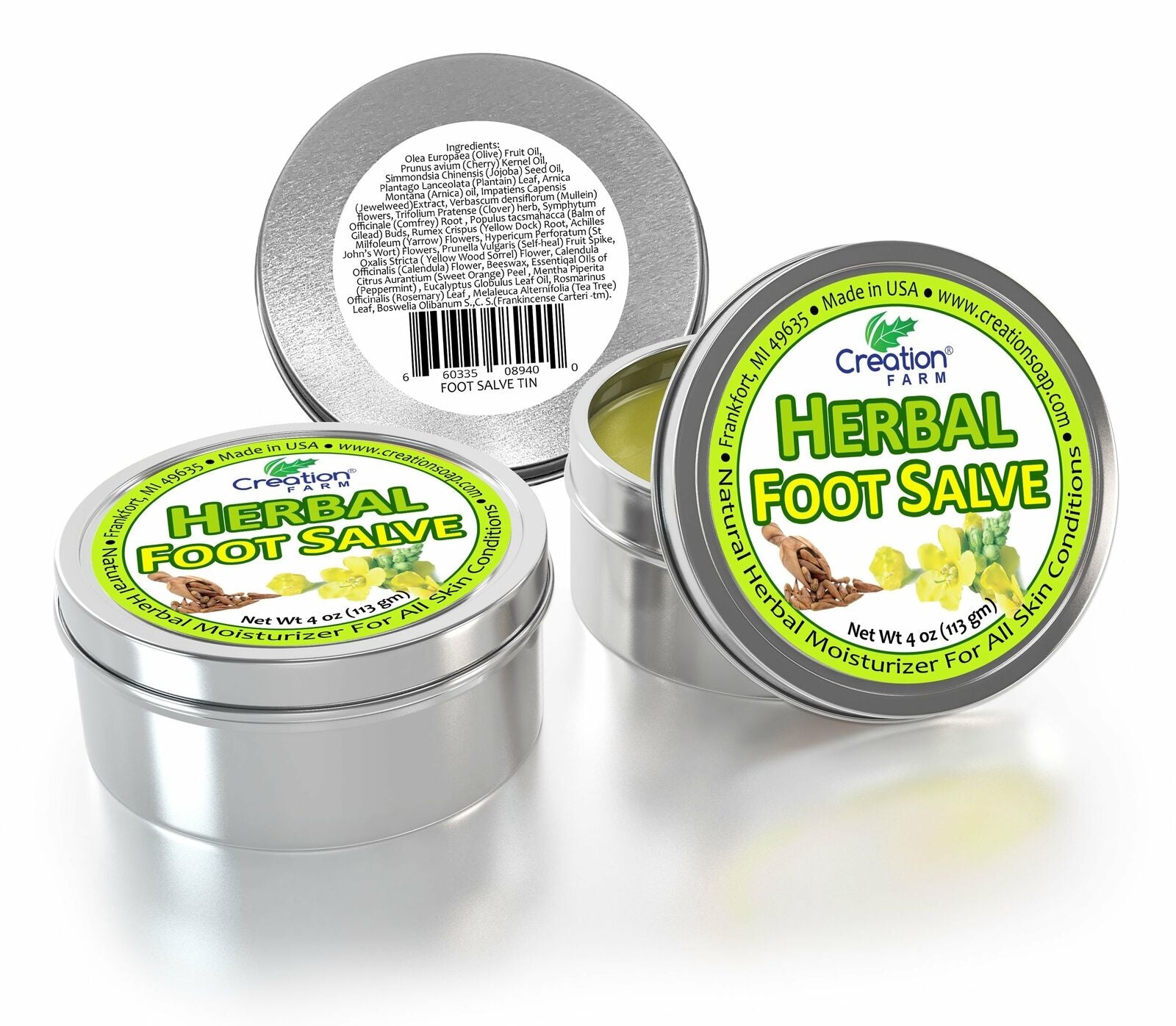 Foot Salve - Herbal Foot Salve - Foot Balm - Balsamo De Pies De Hierbas