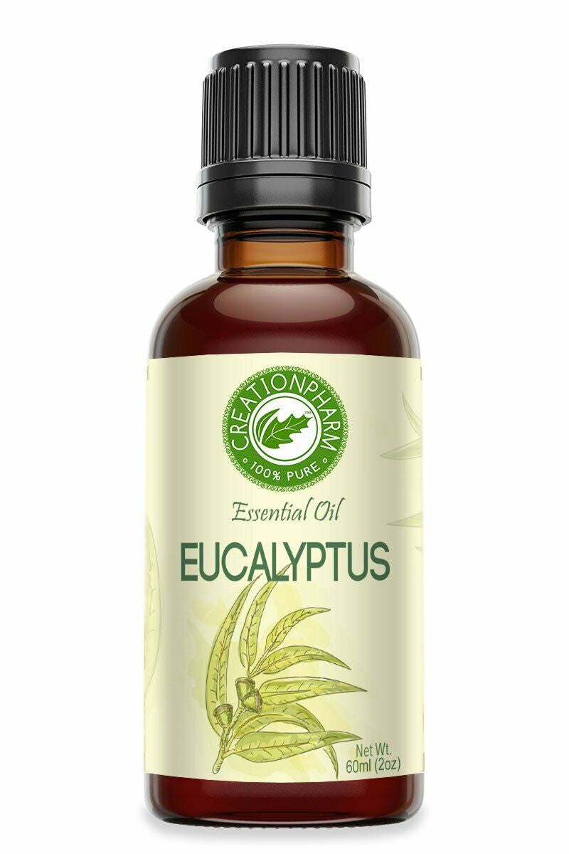 Eucalyptus Globulus 2 Oz - Aceite De Eucalipto Esencial by Creation Pharm