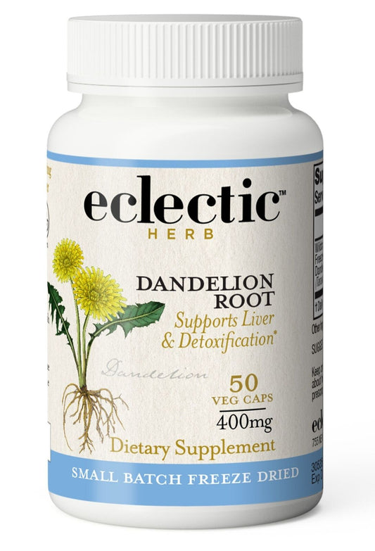 Eclectic Herb Dandelion Root Freeze-Dried 50 Vegcap