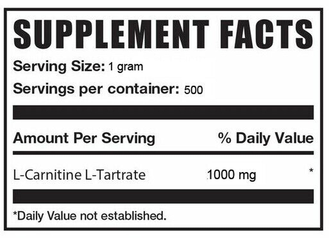 L-Carnitine L-Tartrate (LCLT) Pure Powder