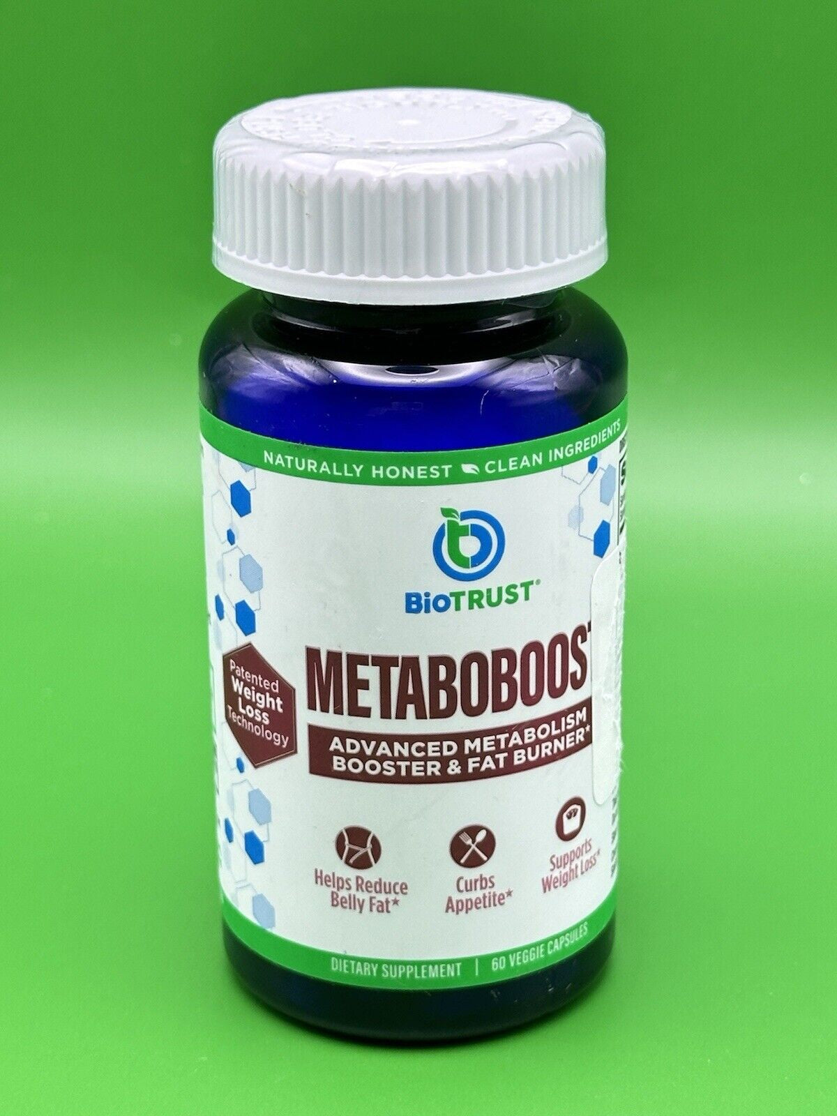 Biotrust Metaboboost 60 Veg Caps Advanced Metabolism Booster & Fat Burner 03/26