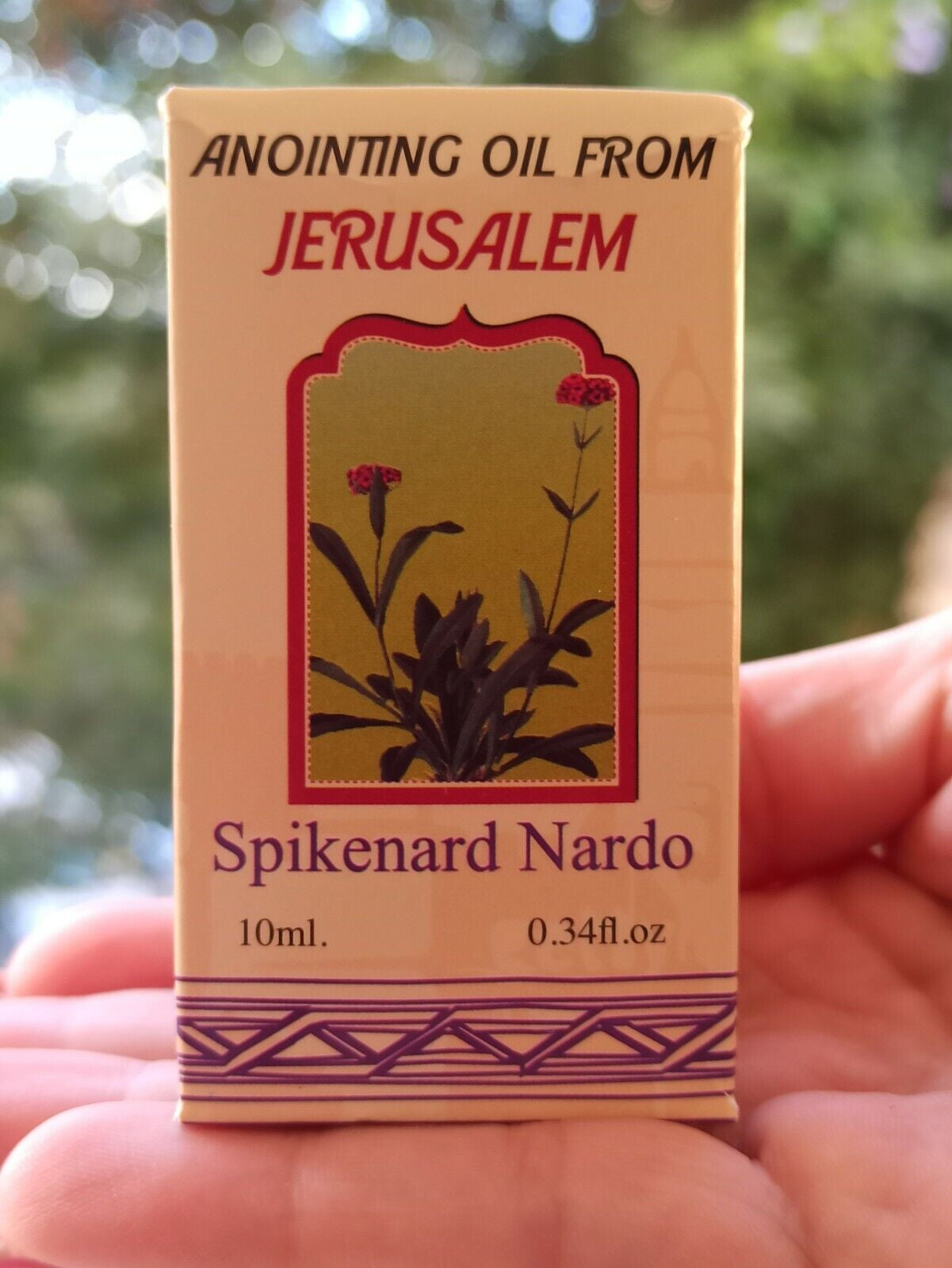 Spikenard Nard Oil Anointing Jerusalem Scent Nardo Holy Oil Biblical Spices 10Ml