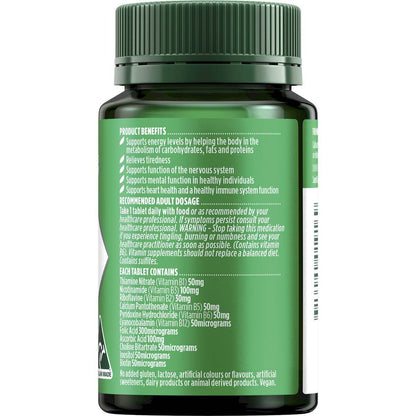 Nature'S Own Super Vitamin B Complex with Biotin B3 B6 + B12 75 Tablets