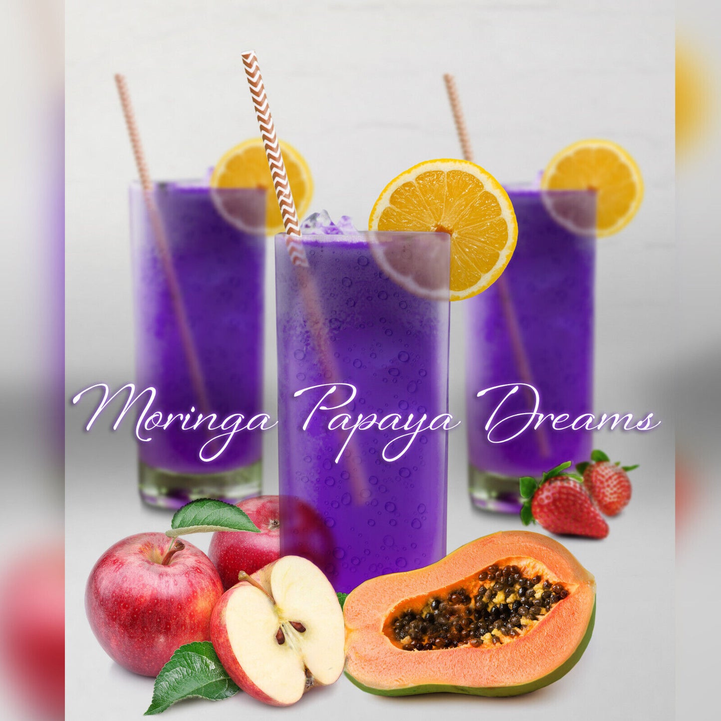 Iced Tea Moringa Papaya Dreams - the Perfect Nutritious Summery Treat 4Oz