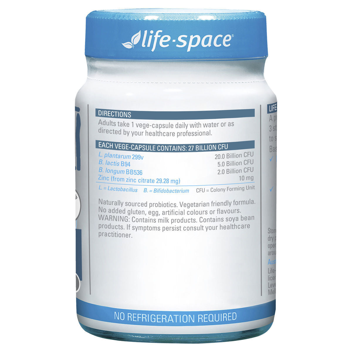 Life Space IBS Support Probiotic 30 Capsules