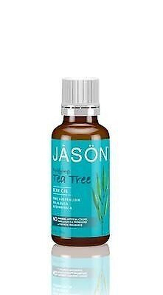 Jason Natural Cosmetics Purifying Tea Tree 100% Pure Oil 1 Oz Liquid