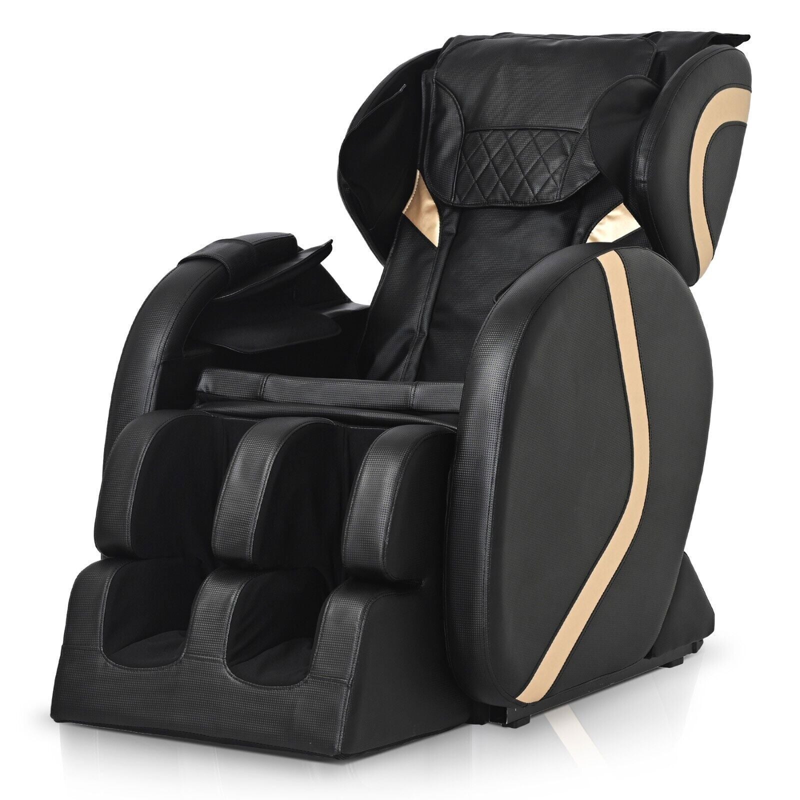 Full Body Shiatsu Massage Chair Air Pressure Recliner ZERO GRAVITY W/Foot Airbag