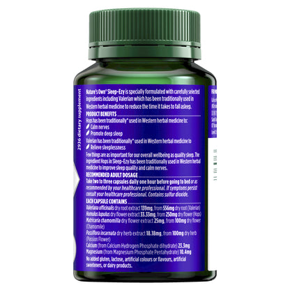 Nature'S Own Sleep-Ezy 100 Capsules Fall Asleep Sleeplessness Natures Sleep Easy