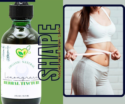 Lemongrass Tincture Power Liquid Herb Drops Natural Organic Weight Loss 2 Oz