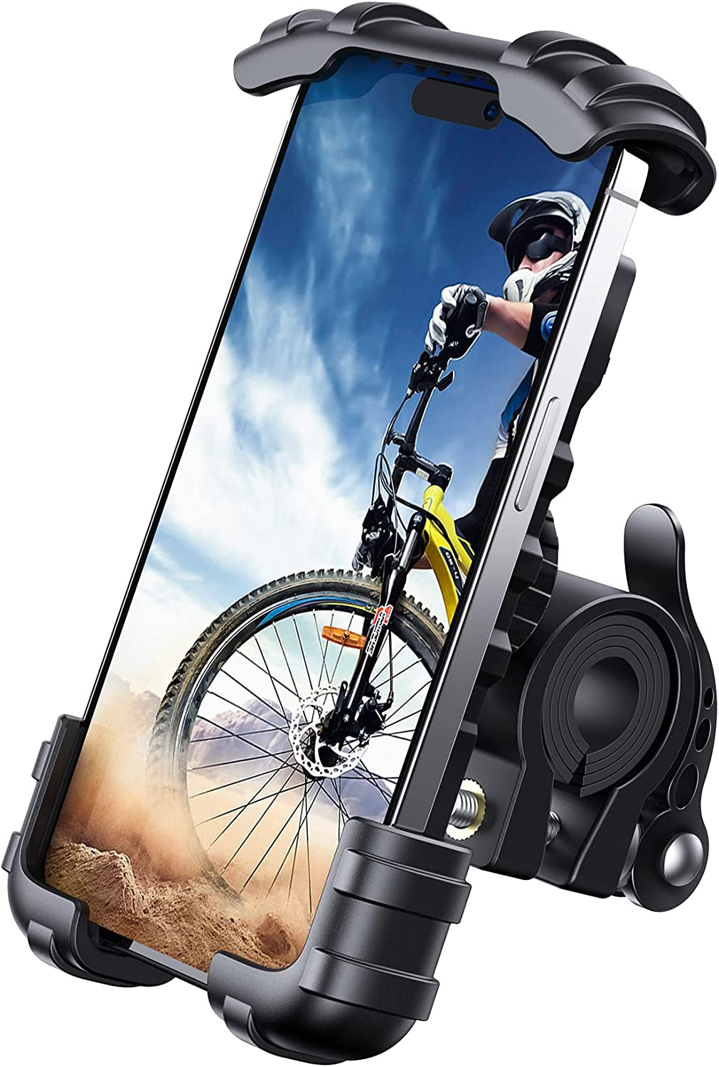 Lamicall Bike Phone Holder, Motorcycle Phone Mount - Motorcycle Handlebar Cell P