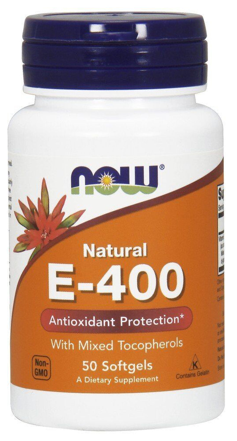 E-400 with Mixed Tocopherols 50 Softgel