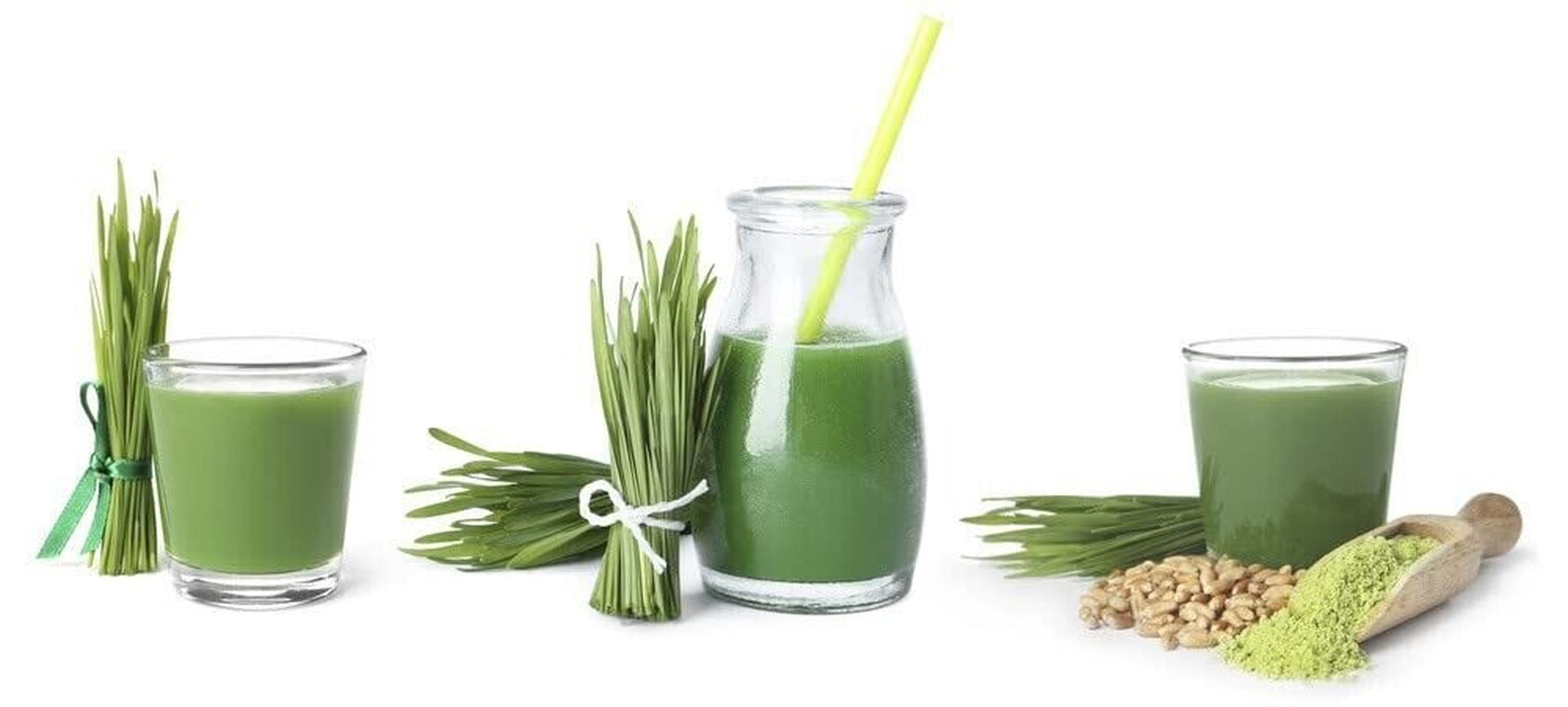 Organic & Natural Wheatgrass Powder for Skin Brightening Eating Drink